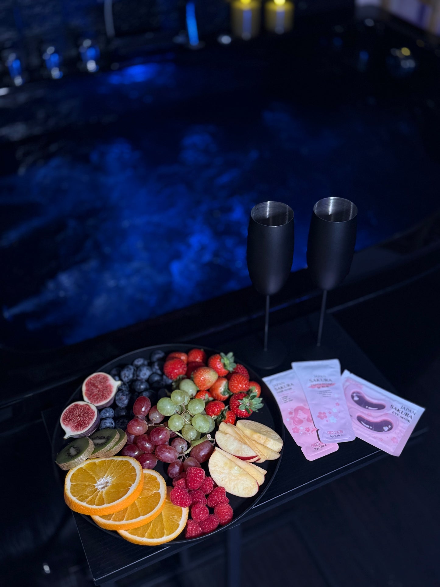 Genussmomente – Obst, Snacks & Getränke