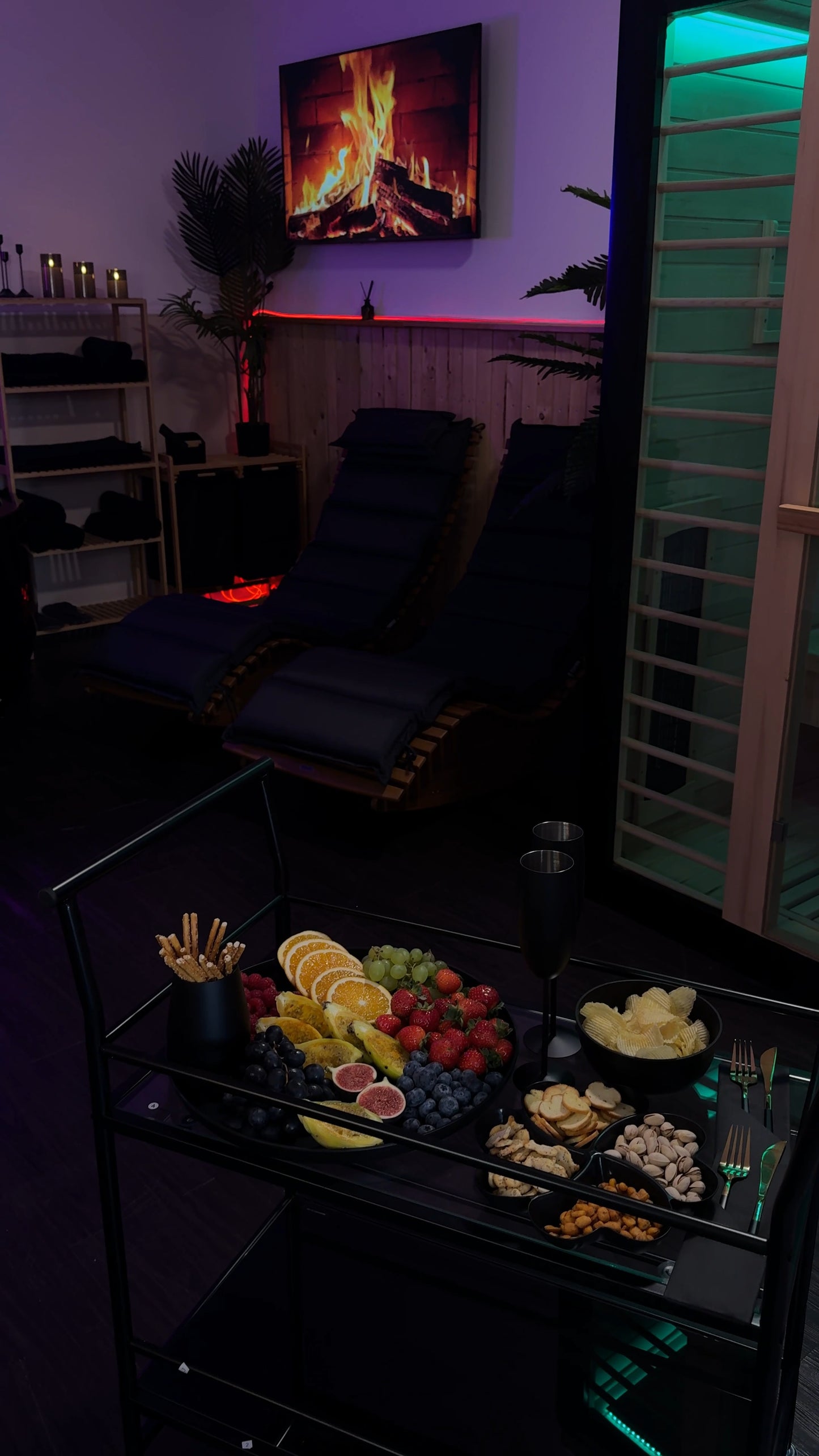 Genussmomente – Obst, Snacks & Getränke