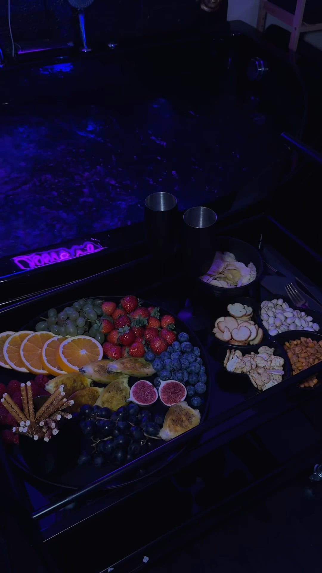 Genussmomente – Obst, Snacks & Getränke